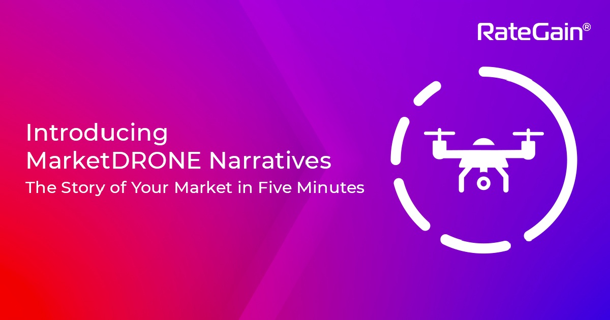 RateGain's OPTIMA releases MarketDRONE Narratives to help hoteliers react faster to market volatility